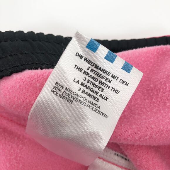 Adidas 3 Stripe Capri Athletic Pants Size M EUR 38 US 8 Pink Sample Y2K Gorpcore - Picture 7 of 7